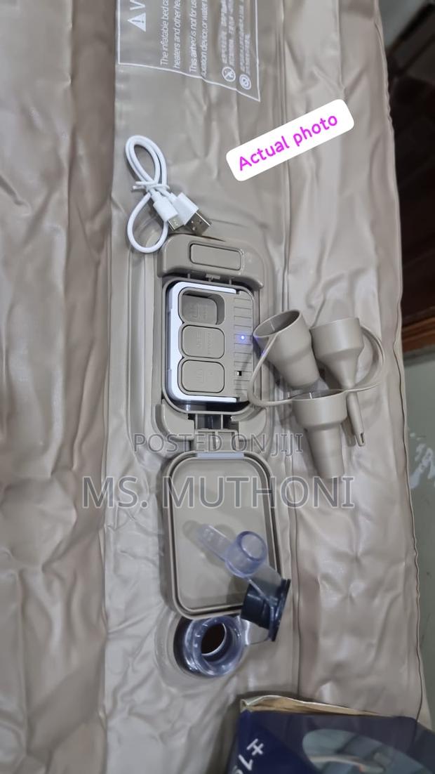 (190x100x40cm )Self Inflating Bed +2 Inflatable Pillows - thumbnail 2