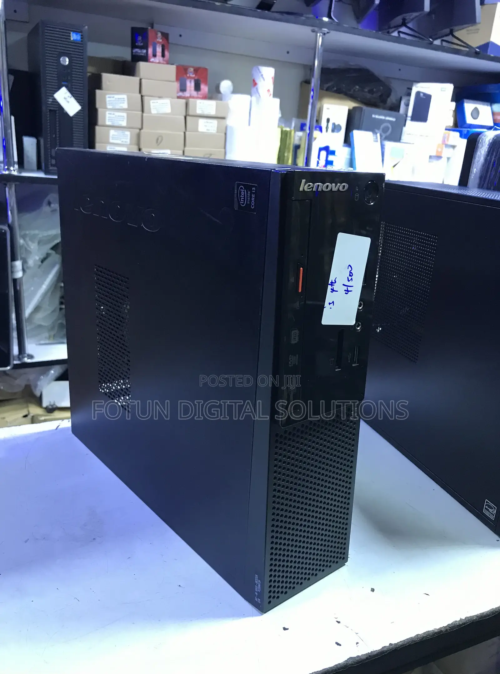 Lenovo Thinkcentre System Unit-Core I3 4th Gen,4gbram,500gbhdd, Win 11