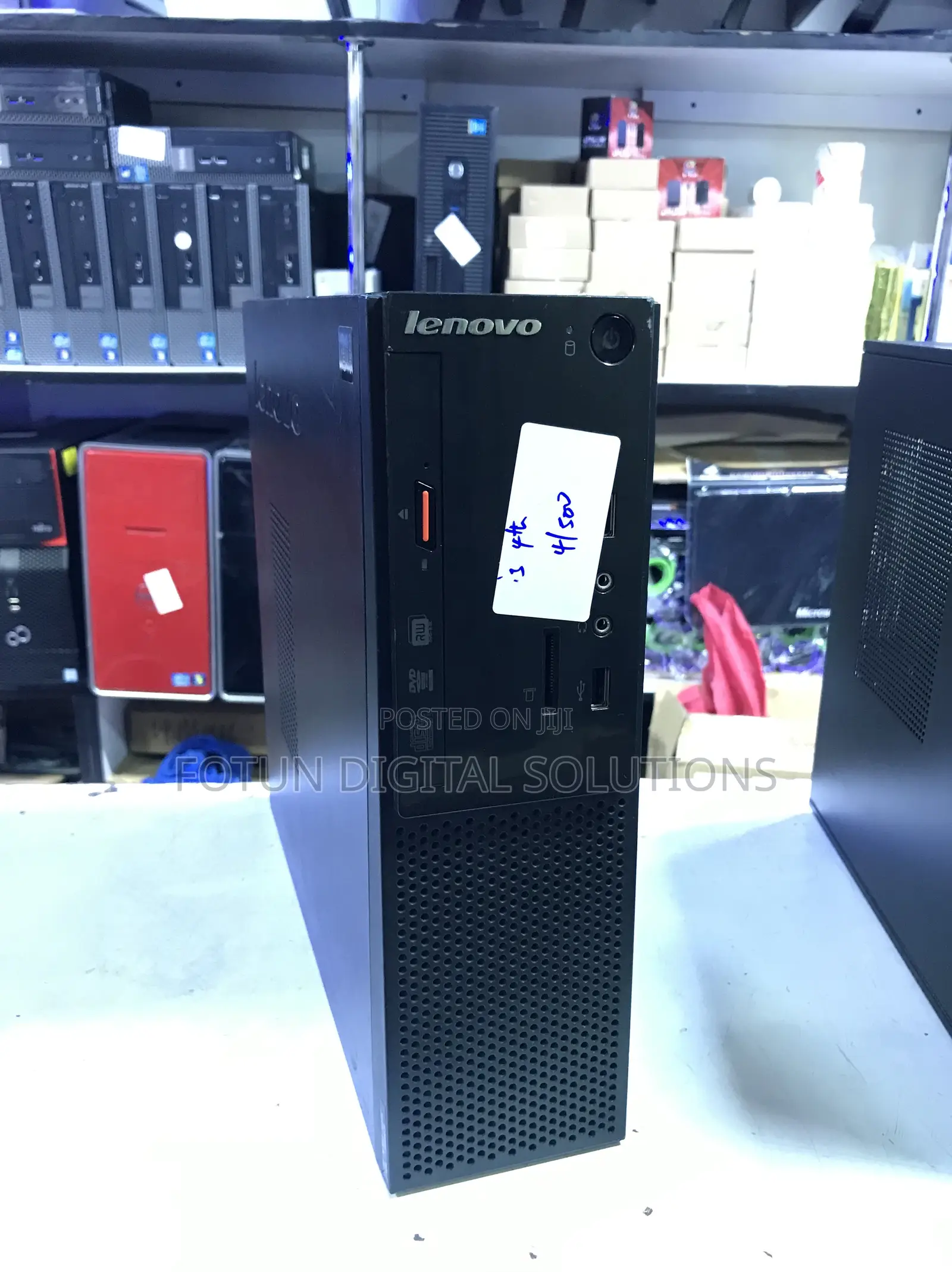 Lenovo Core I3 Desktop Computer -4gb Ram, 500gb Hard Drive, Windows 11