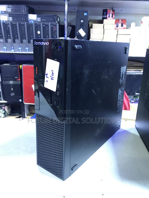 Lenovo Small Form Factor Desktop- I3-4130, 4gb Ddr3, 500gb, Win 11 Pro - main view