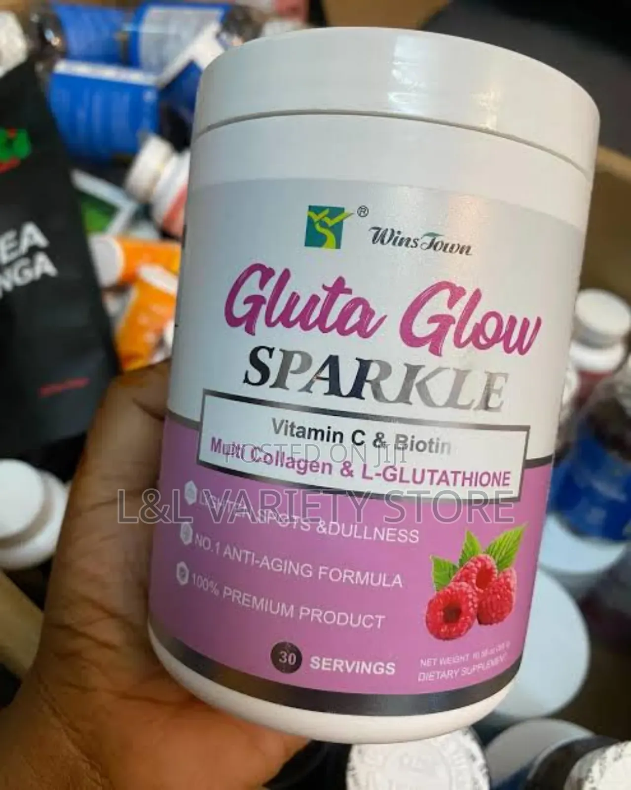 Gluta Glow Sparkle Powder Supplement