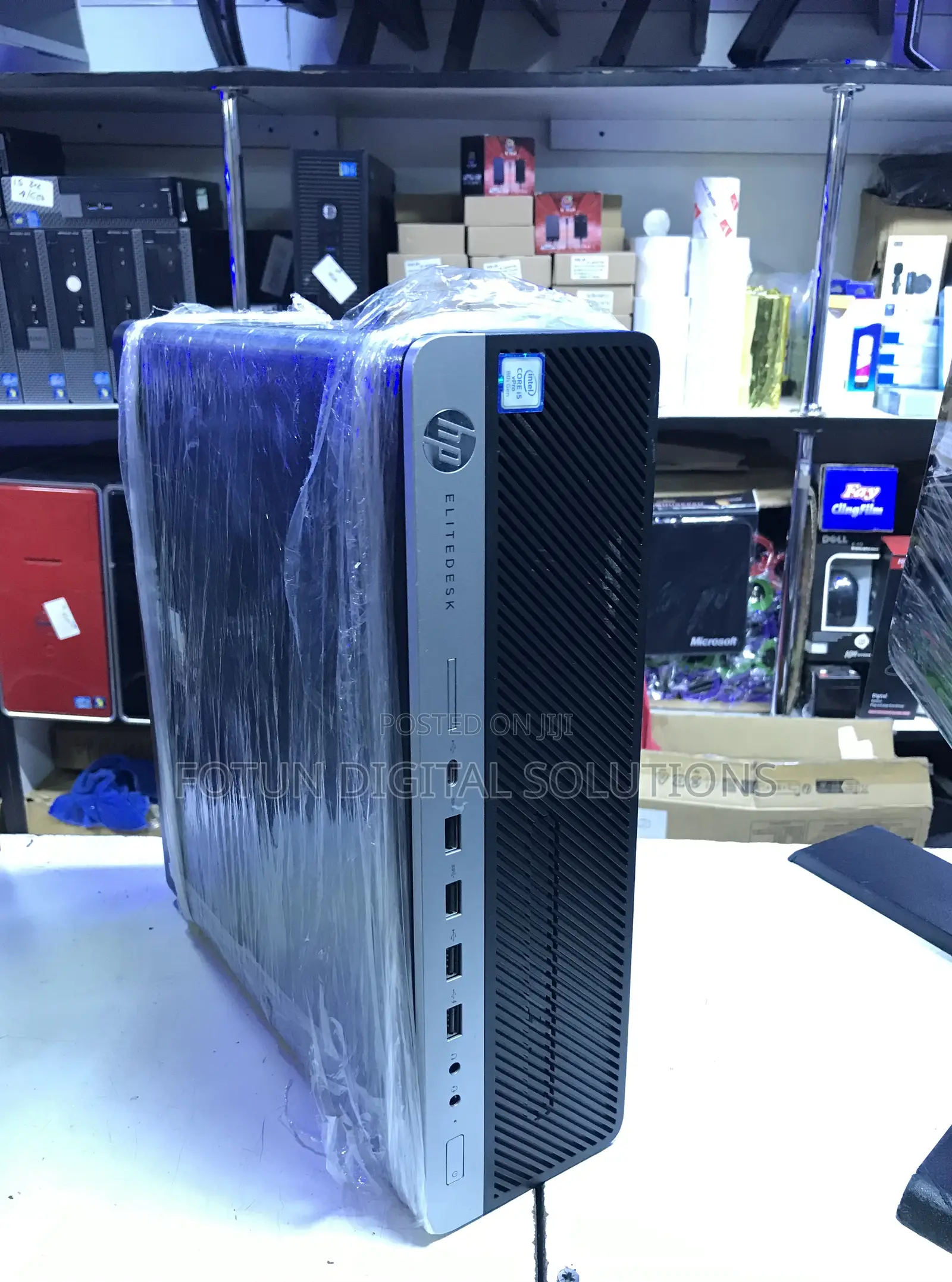 Renewed Hp Elitedesk System Unit - I5 8th Gen, 4gb/500gb, Windows 11