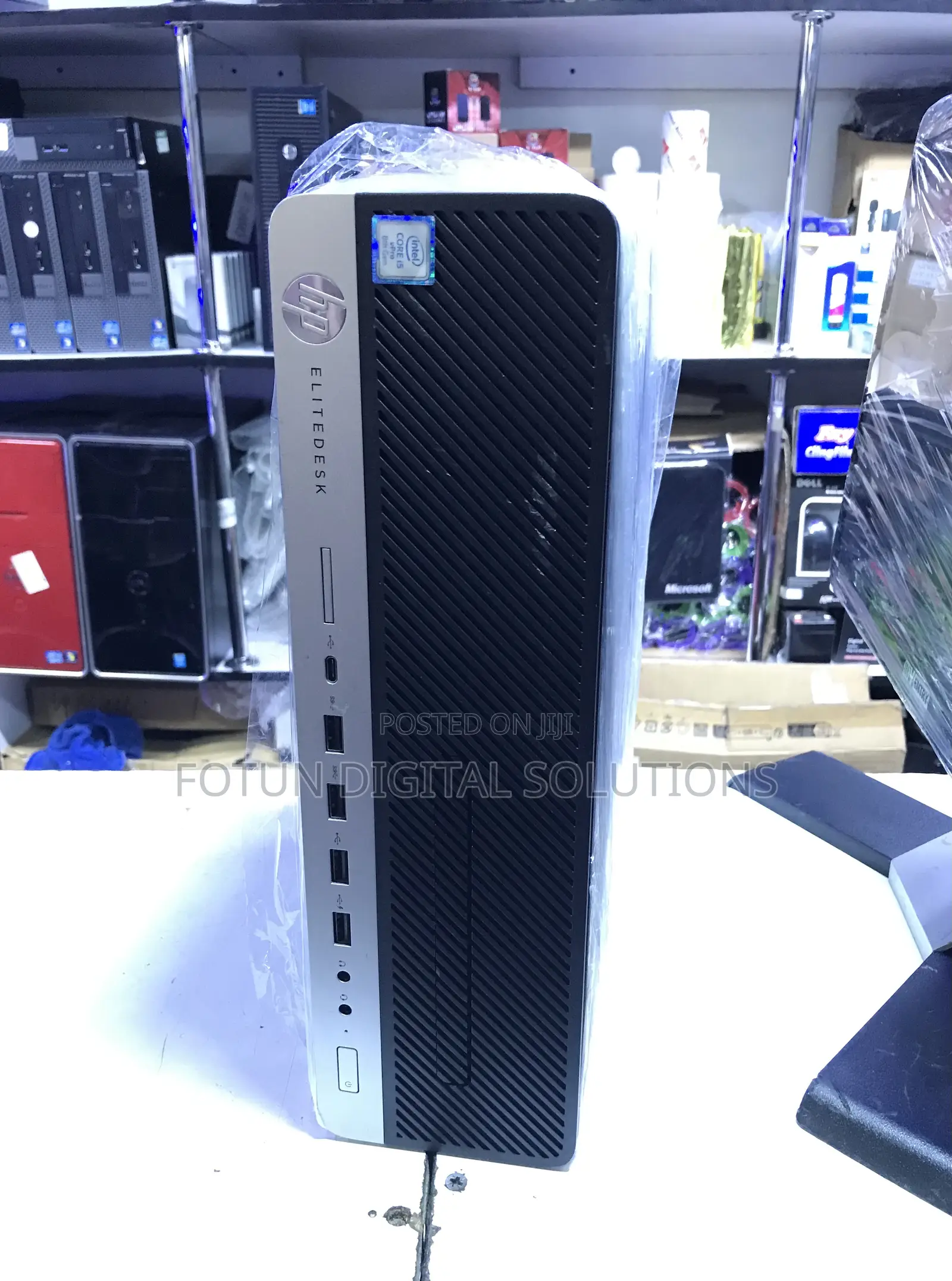 Hp Elitedesk Desktop Pc System - Core I5, 4gb Ram, 500gb Hdd, Win 11