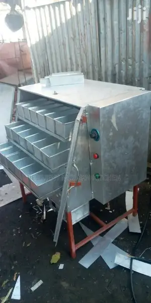 Combined Charcoal and Electric Oven