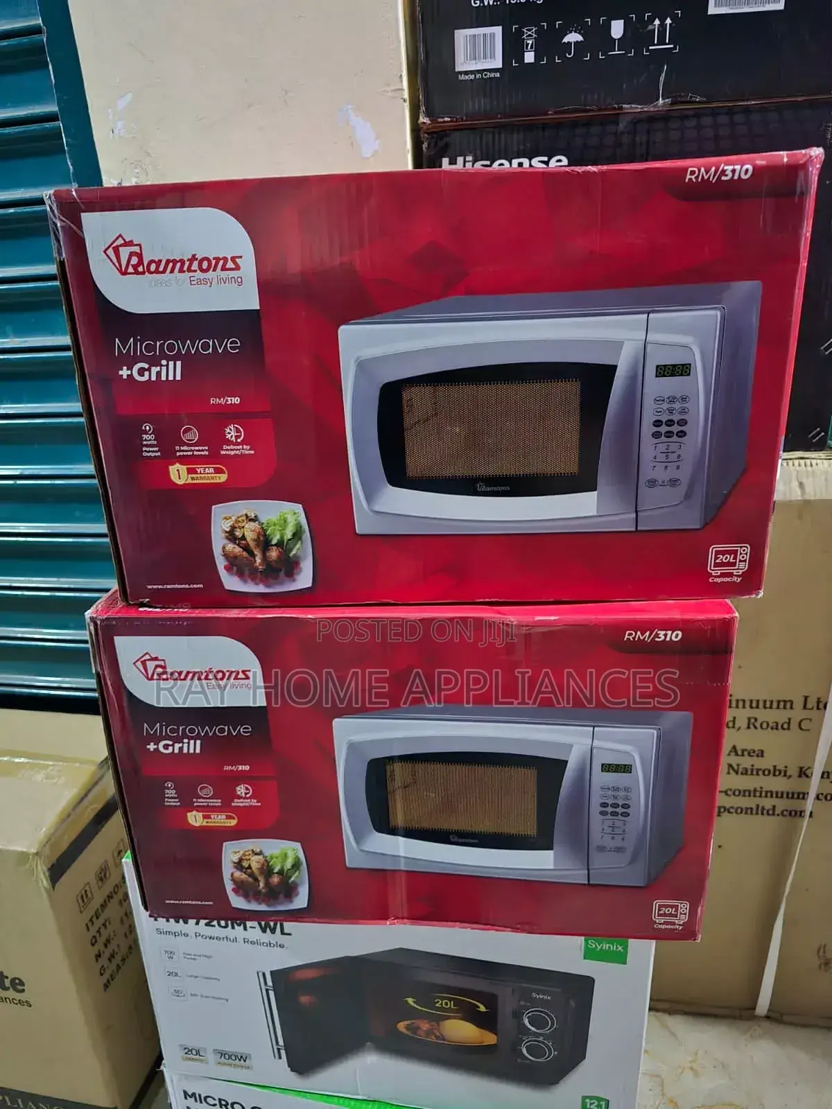 Ramtons Microwave Digital 20litres With Grill Rm310