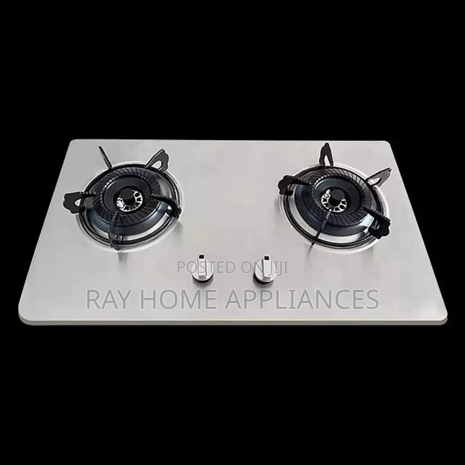 2 Burner Amaze Stainless Hob Cooker