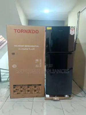 Tornado 304l Double Door Fridge, No Frost, Big Icecube Maker,