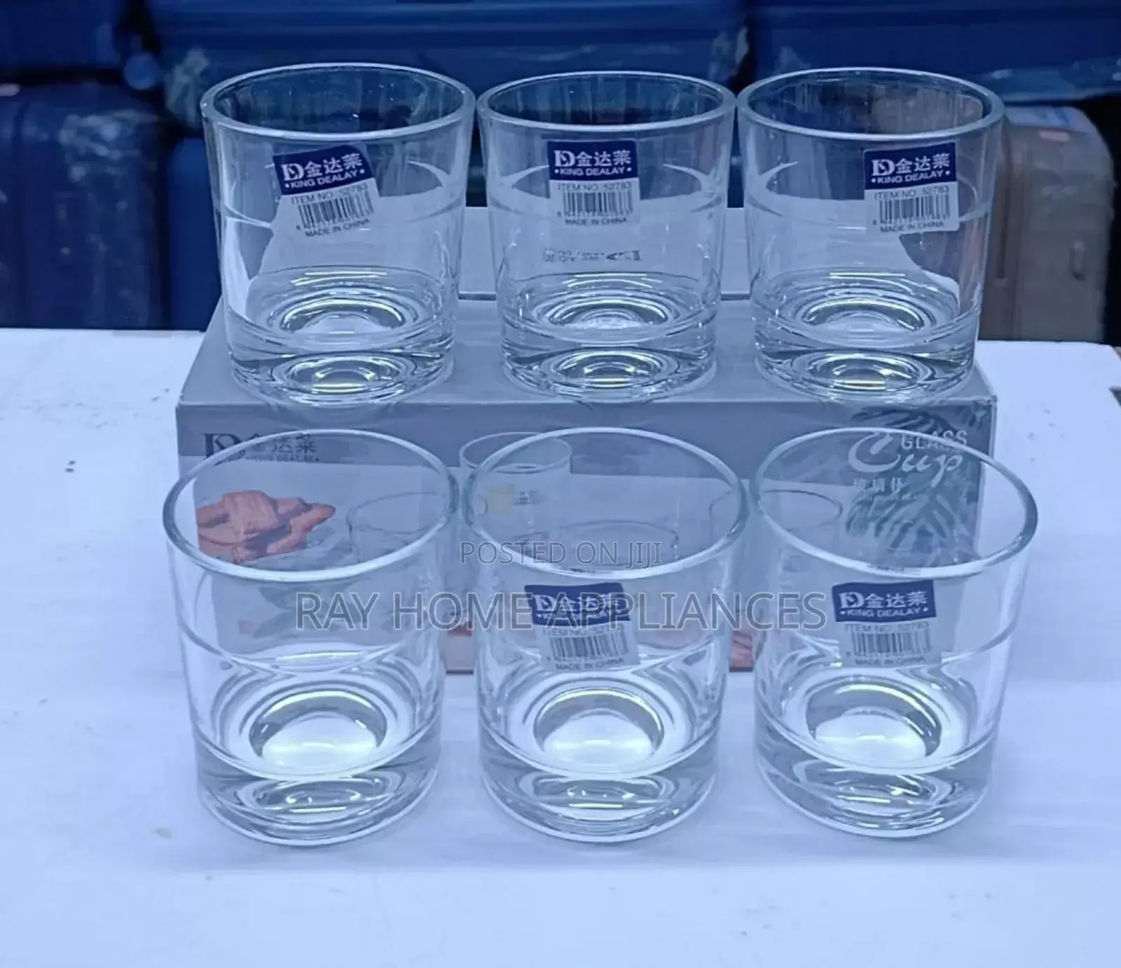 6pcs Set 150ml Whiskey Glasses