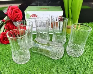 6pieces Set Long Diamond Glasses