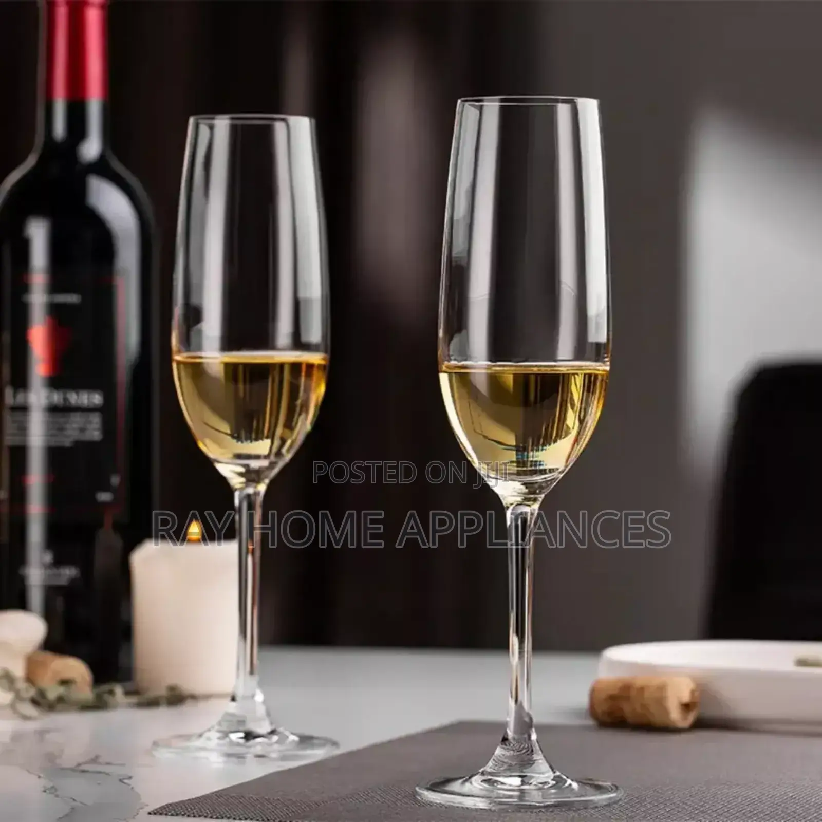 Long Champagne Glass Set 6 Glasses
 
180 Ml
Note -- High Quality