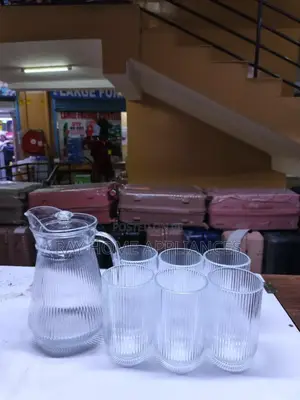 7pcs Quality Jug Set 1.3 L Jug
440 Ml Glasses