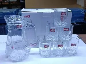 7pcs Quality Jug Set 
1.6 L Jug
218 Ml Glasses