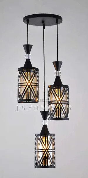Assorted 3-Light Pendant Chandeliers