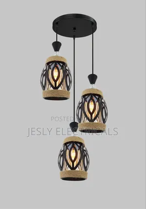 Assorted 3-Light Pendant Chandeliers