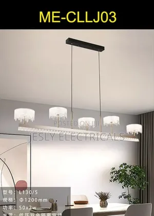 5 Light Crystal Chandelier