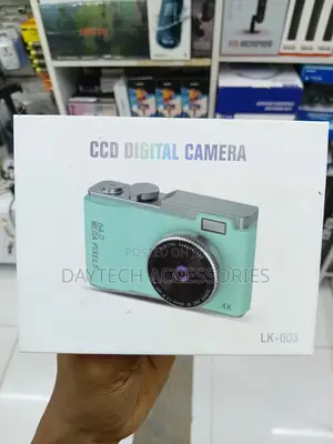 Lk003 2.4 Inch Dual-Lens Hd CCD Camera Retro Kids Camera(Green)