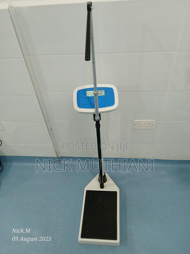 Digital Heaight and Weight Scale - main view
