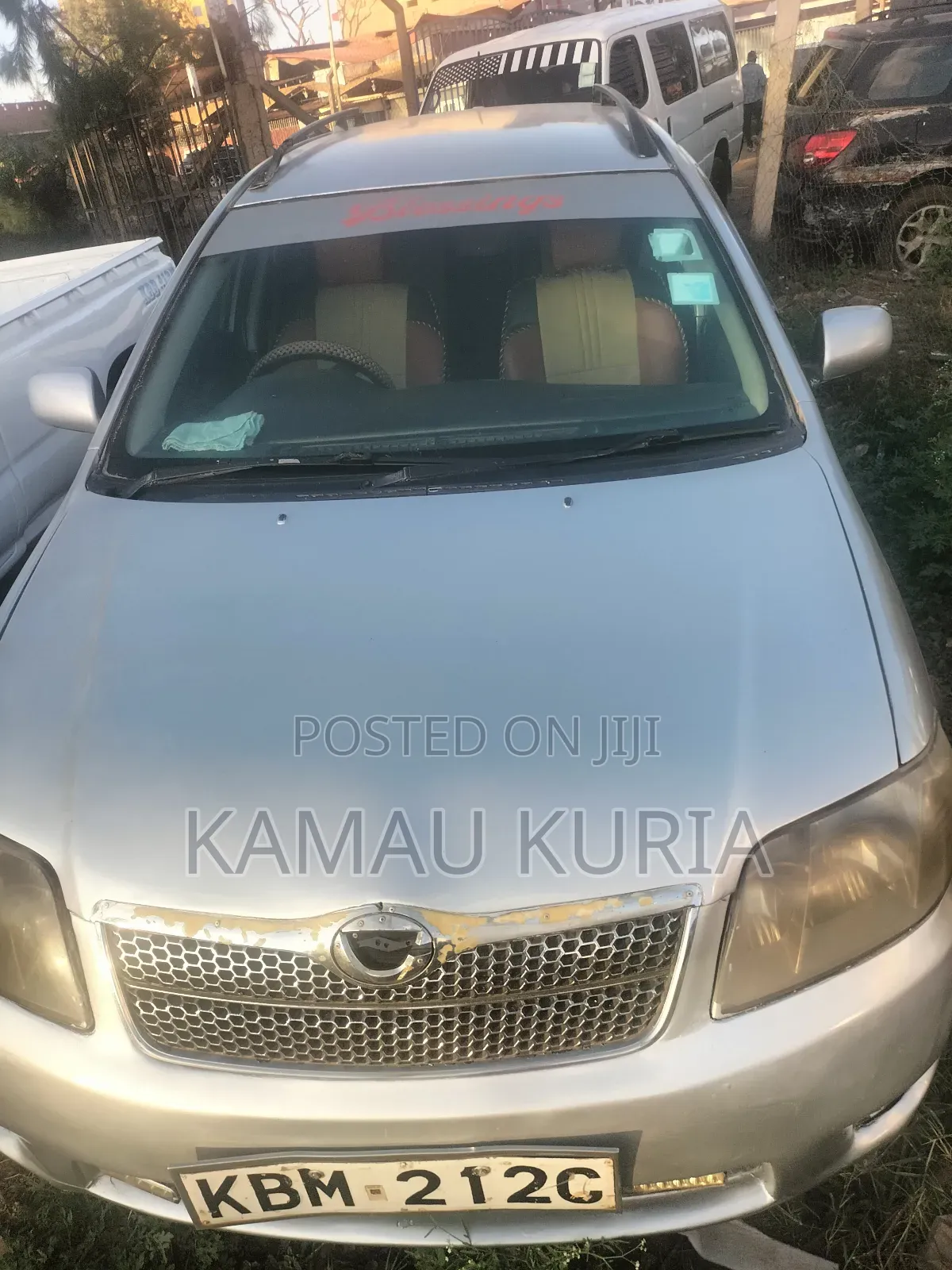 Toyota Corolla Fielder 2004 Silver