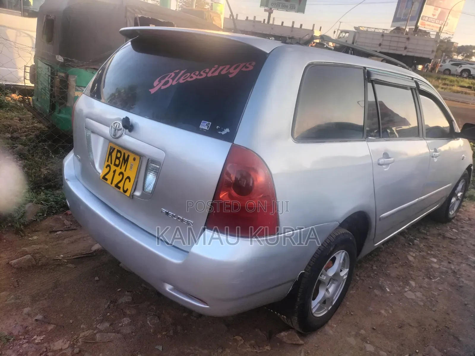 Toyota Corolla Fielder 2004 Silver
