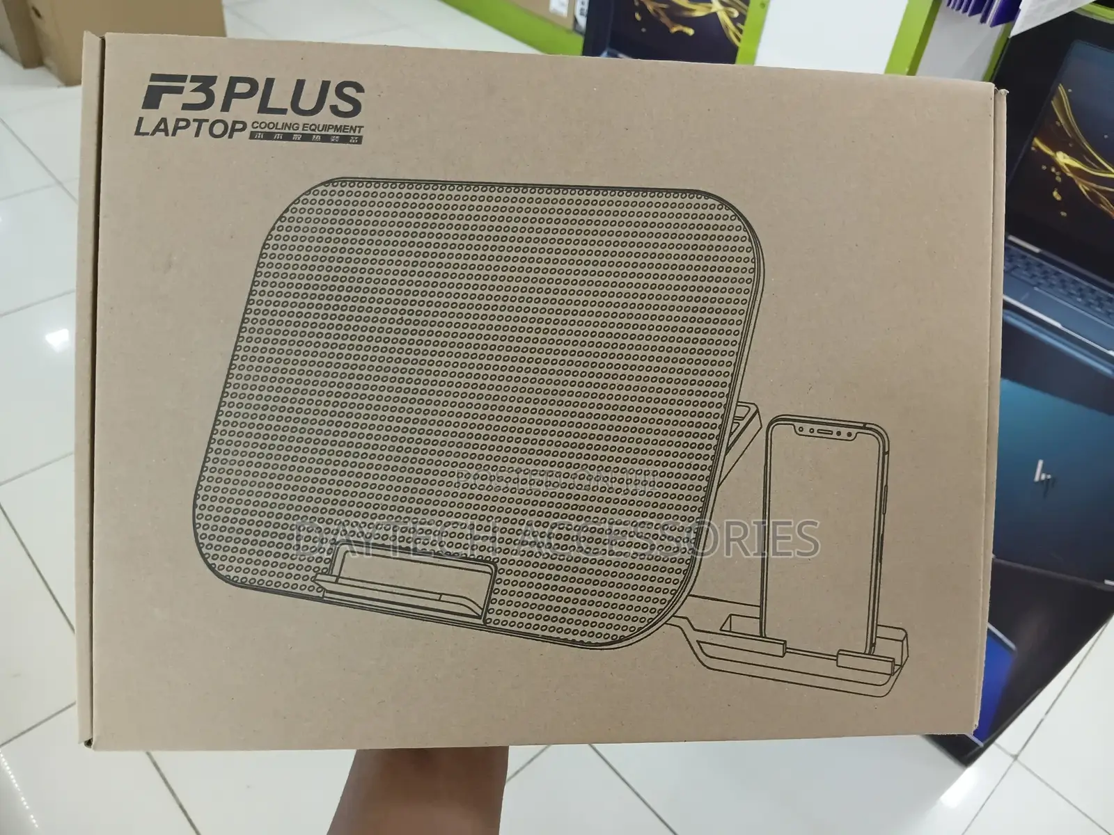 F3 Plus 11.6-17.3inch Laptop Cooling Pad With 6 Quiet Fans.