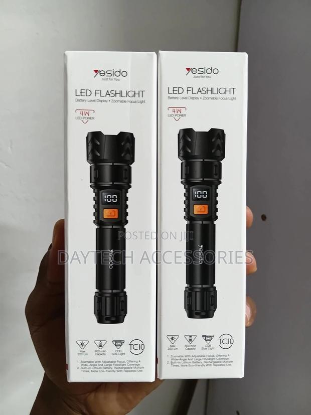 This Is a Yesido Tc10 Led Flashlight.
