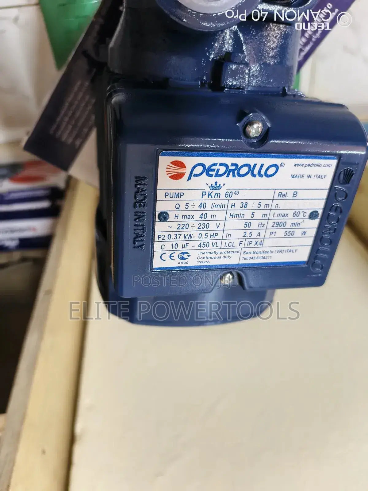 Pedrollo Booster Water Pump