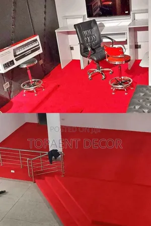 Plain Red House Studio And Church Pulpit Supply And Fit Wall To Wall
