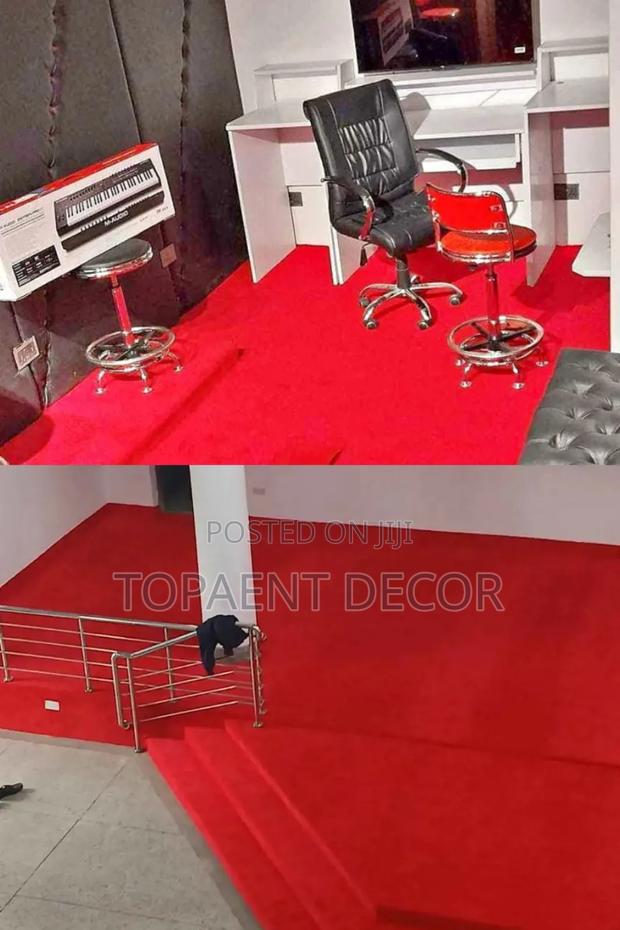 Plain Red House Studio And Church Pulpit Supply And Fit Wall To Wall