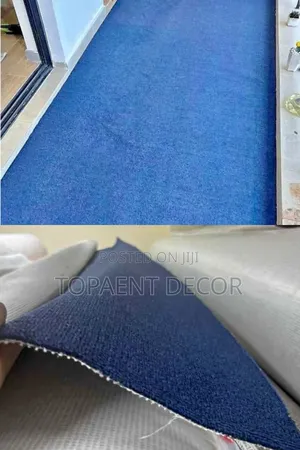 Nevy Blue And Sky Blue Cozzy And Classy Wall To Wall Carpets