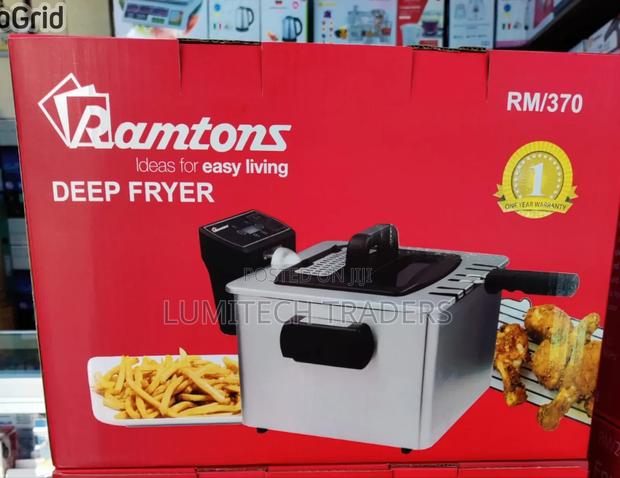 Ramtons Deep Fryer 4.5litres (Double)