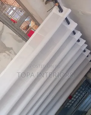 White Beta Sheer for Doors and Windows