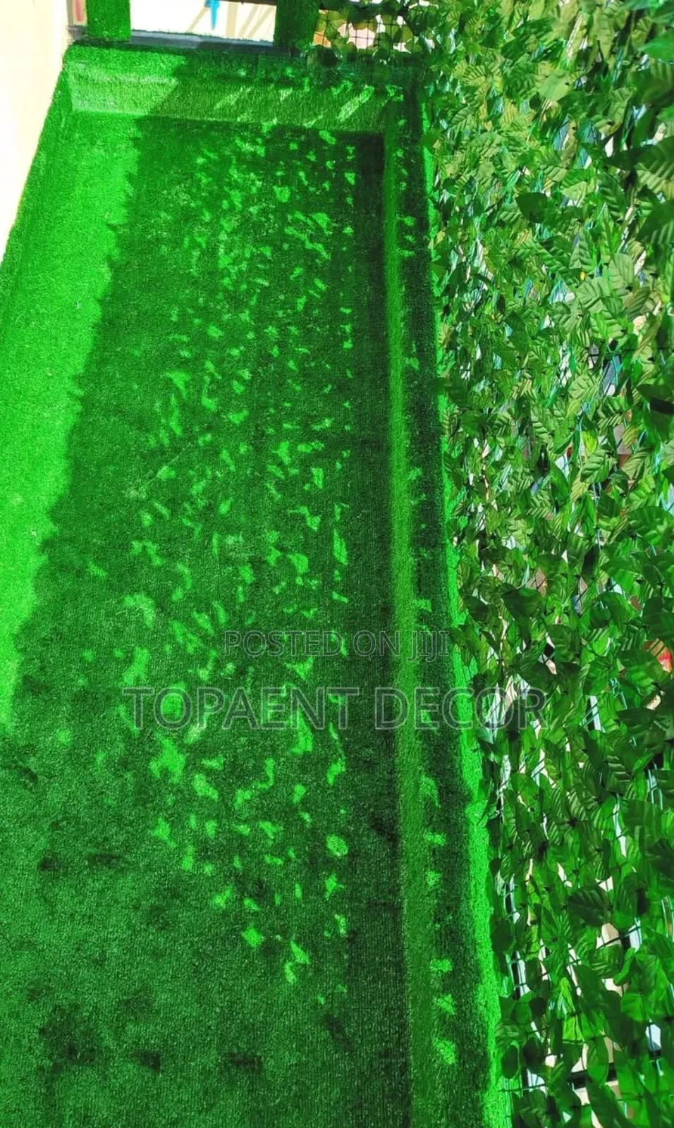 25mm Low Maintenance Soft And Green Balcony Artificial Grass