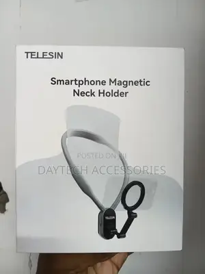 Telesin Smartphone Strong Magnetic Neck Holder - Black