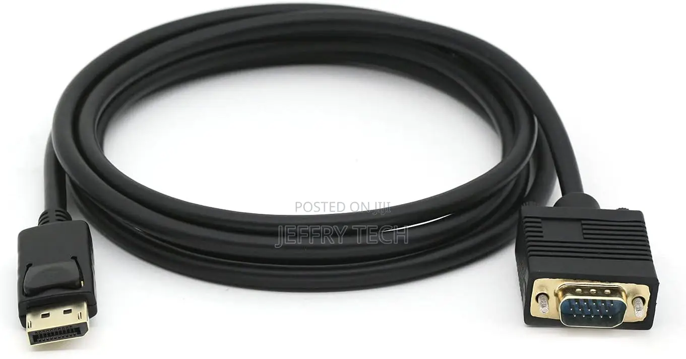 Displayport 119338 Displayport Male to Vga (Hd15) Male Cable/2.0m/BLK