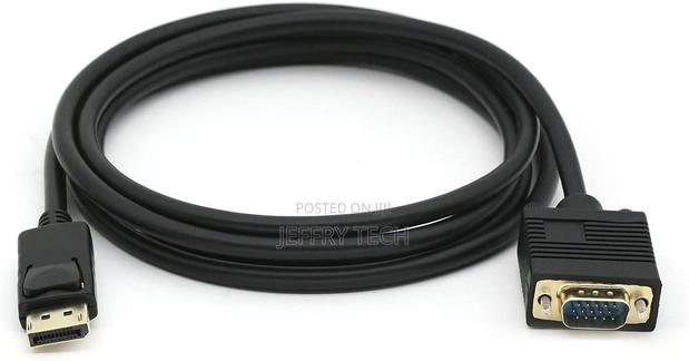 Displayport 119338 Displayport Male to Vga (Hd15) Male Cable/2.0m/BLK