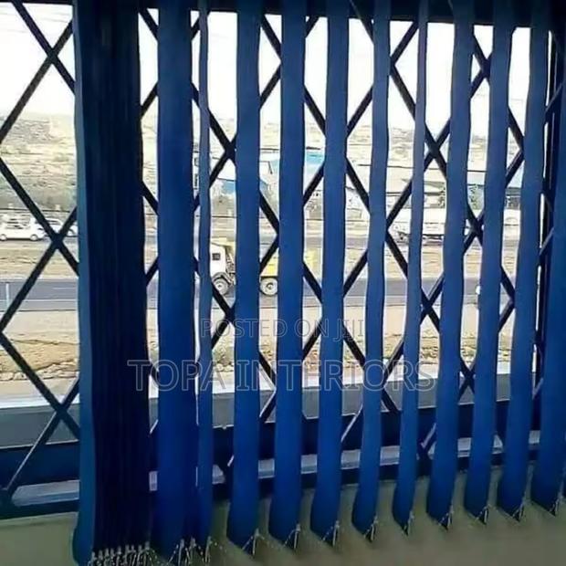Adjustable Vertical Office Curtains for Light Control