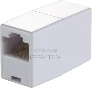 Rj45 Adaptor Modular Connector White