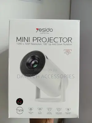 The Yesido Mini Tv14 Portable Android-Powered Projector.