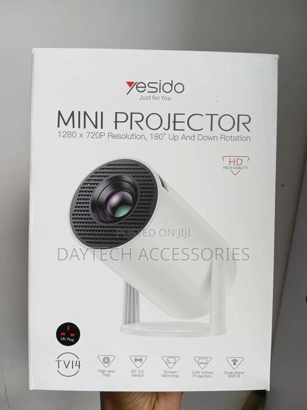 The Yesido Mini Tv14 Portable Android-Powered Projector.