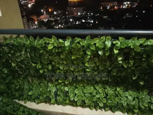 Artificial Plants Faux Balcony Privacy Fence Leaves