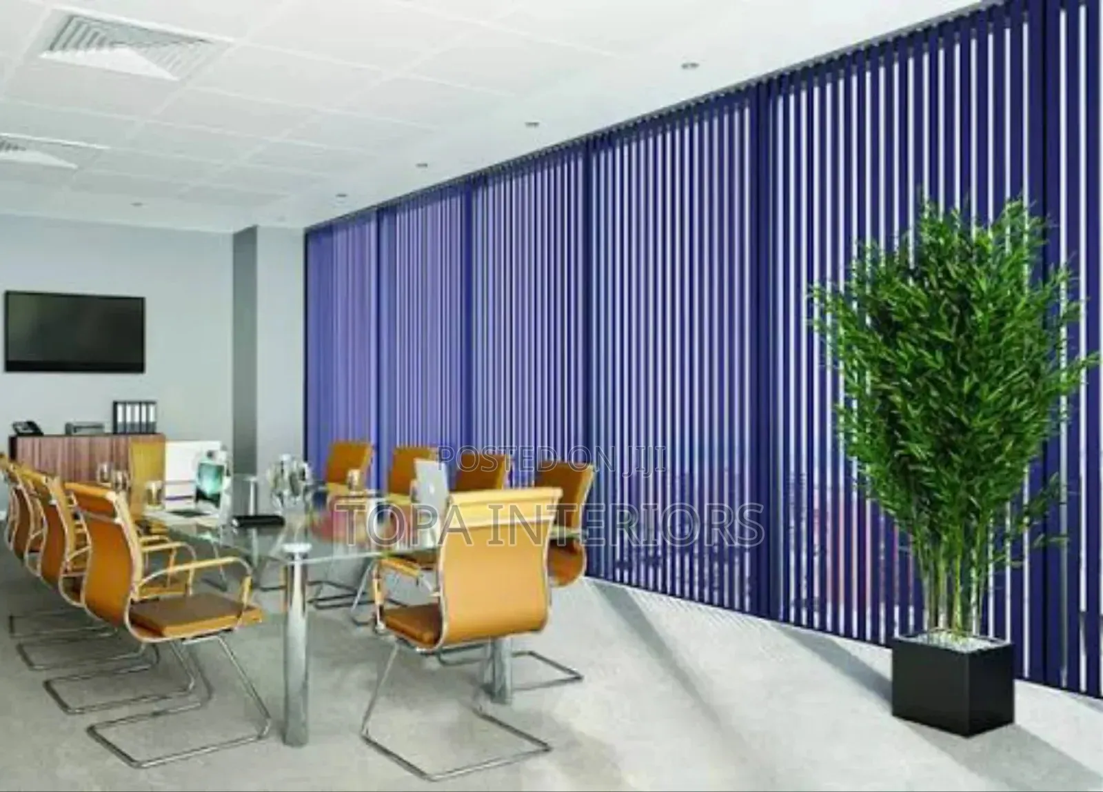 Boardroom Windows Vertical Office Window Blinds Installation