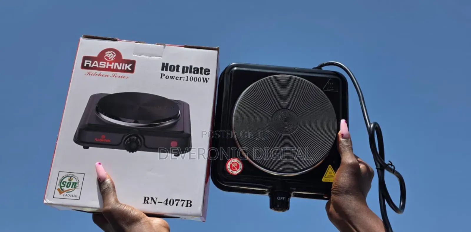 Single Rashnik Hotplate.