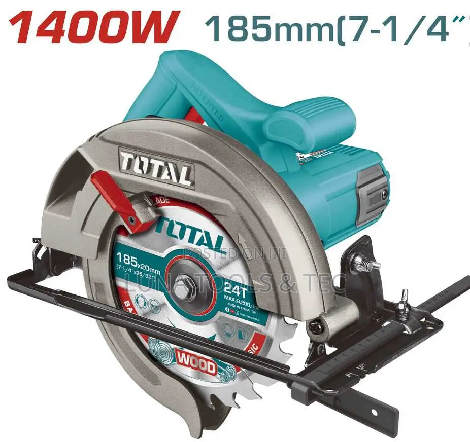 Powerful Total Ts Circular Saw 1400w 185mm