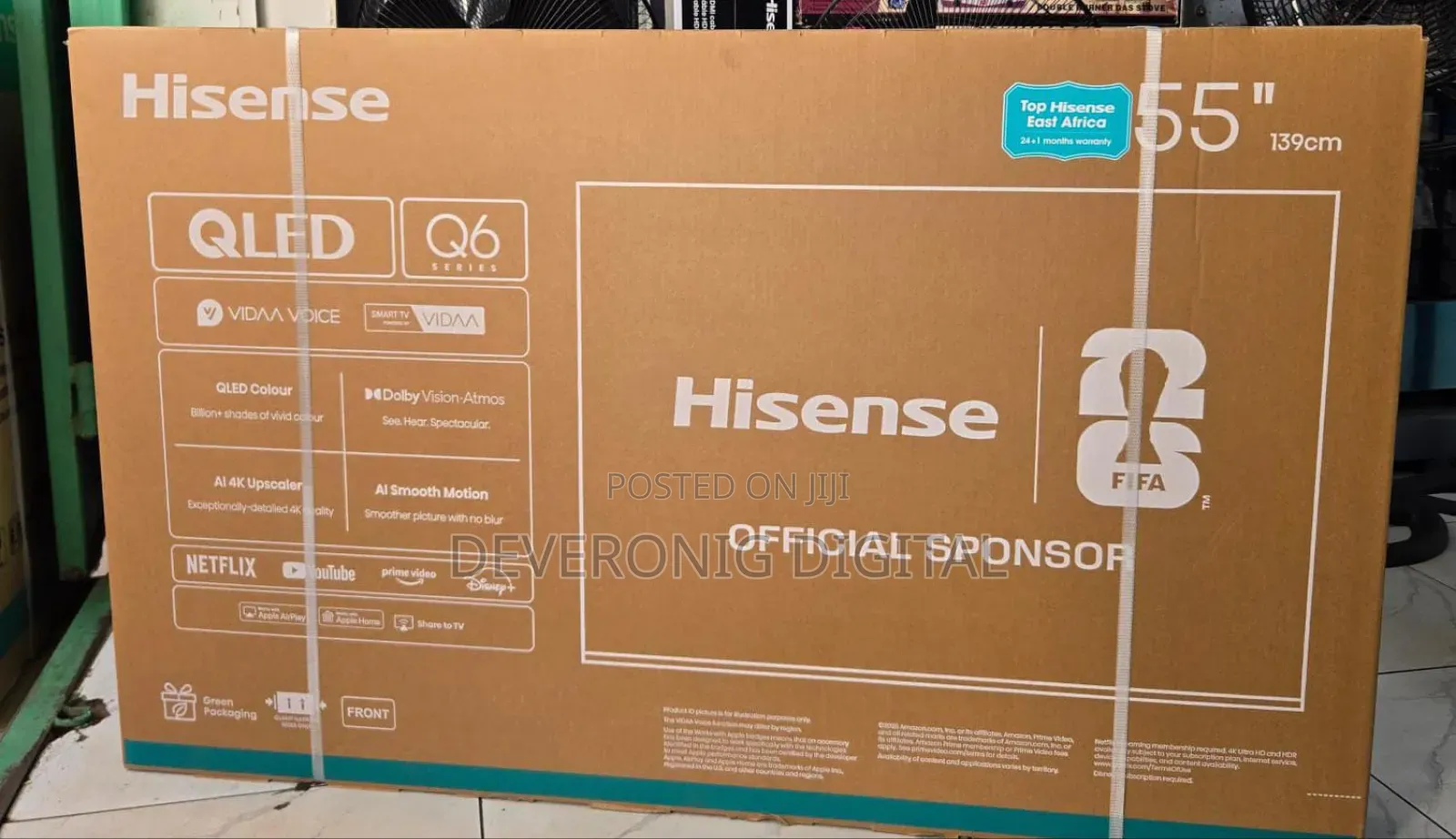 Hisense Tv 55qled Q6 Smart Tv
