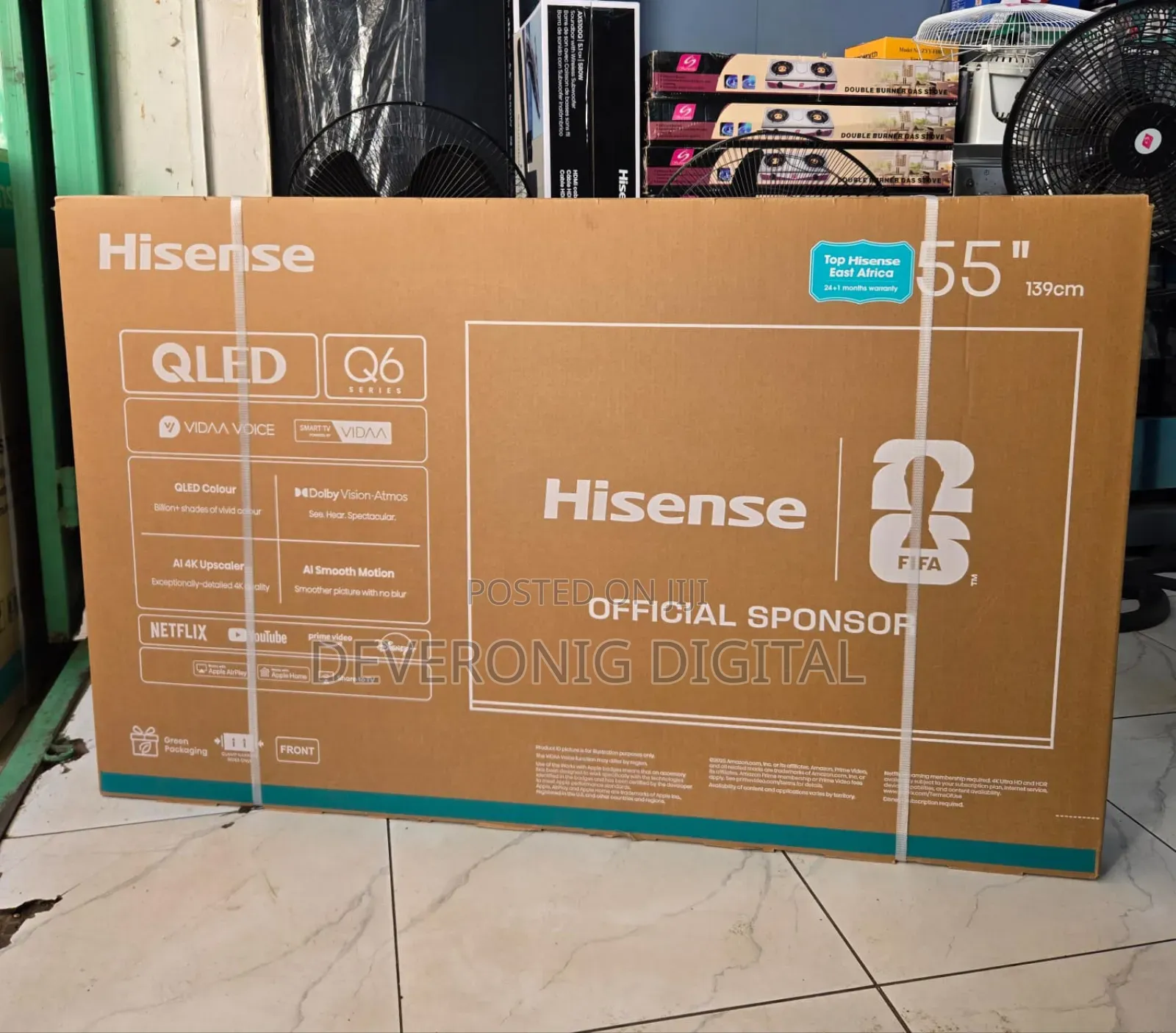Hisense Tv 55qled Q6 Smart Tv