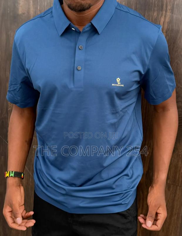 Quality Casual Collar Short Sleeve Polyester Silky Shirt - thumbnail 7