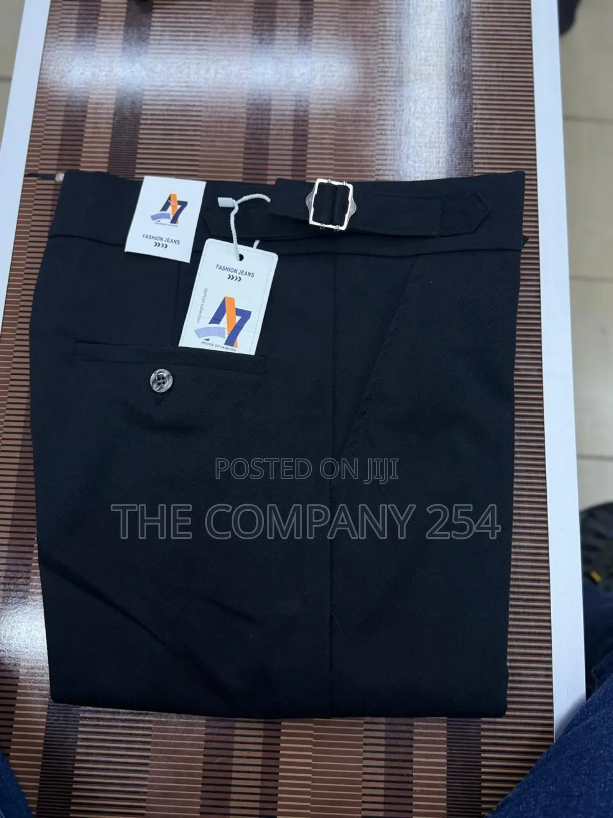 Quality Casual Vintage Plain Official Adjustable Chino Pant Available