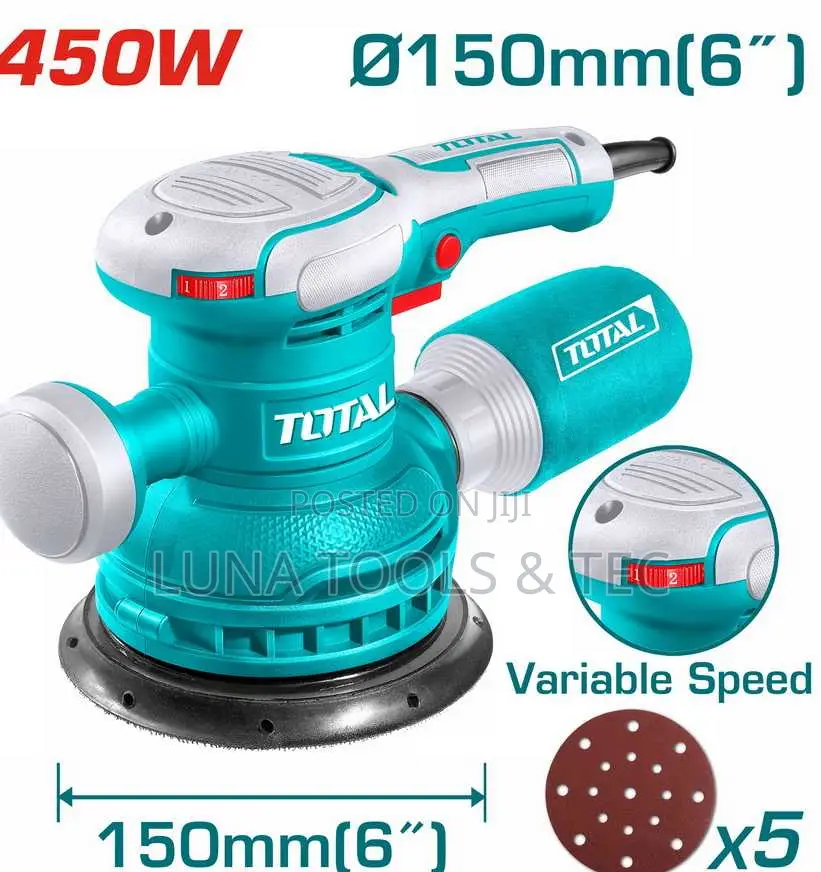 Total Tf Rotary Sander 450w 150mm