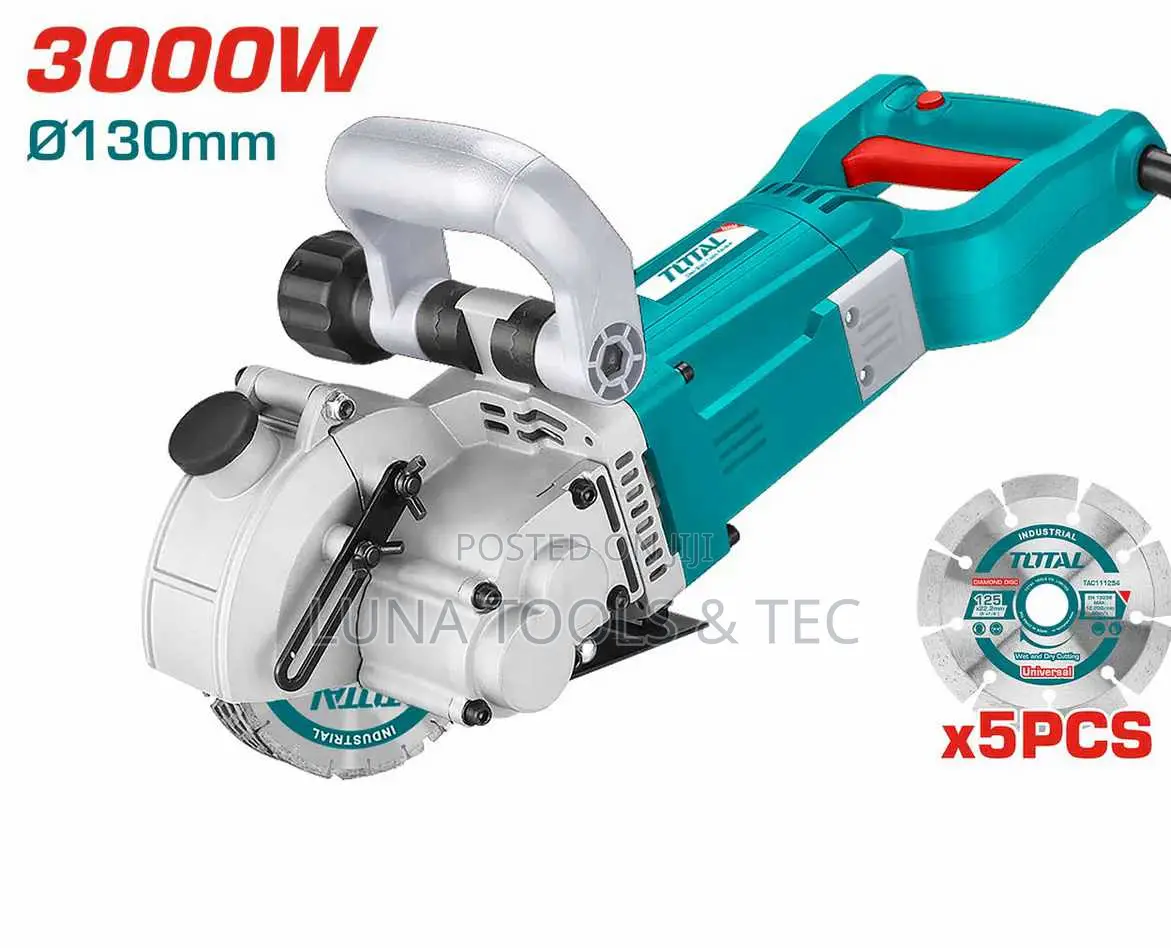 Total Twlc1301 Wall Chaser 3000w 130mm