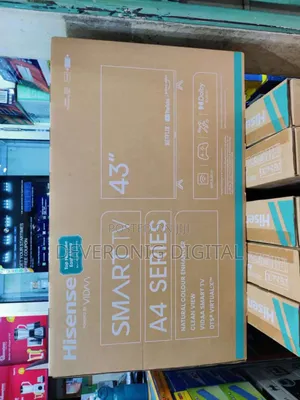 *Hisense 43inch" Smart A4 Smart Tv